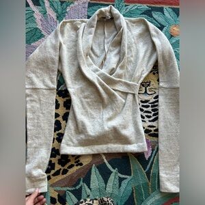 Vintage Norma Kamali Cowl Neck Top